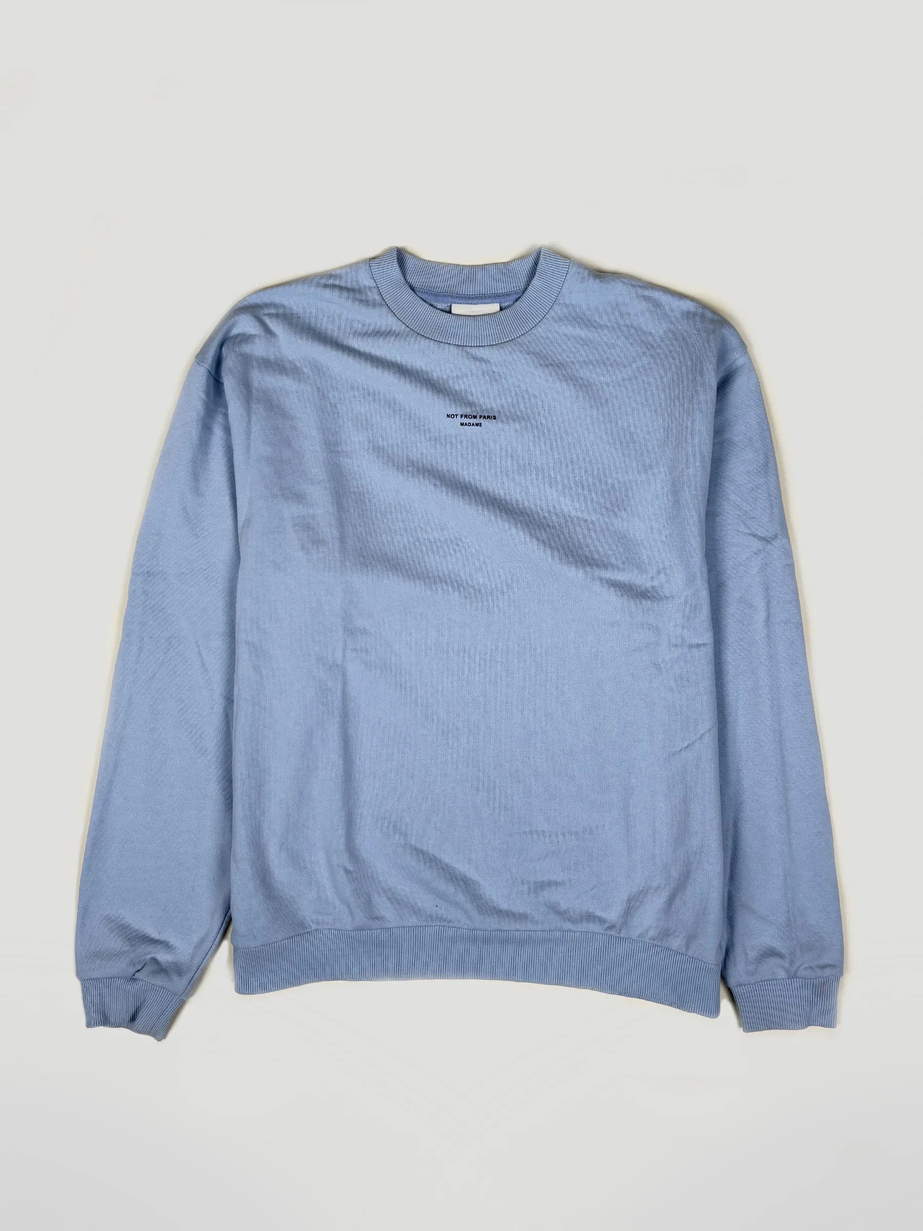 Sweat Drôle De Monsieur Bleu Taille M - Vue Principale