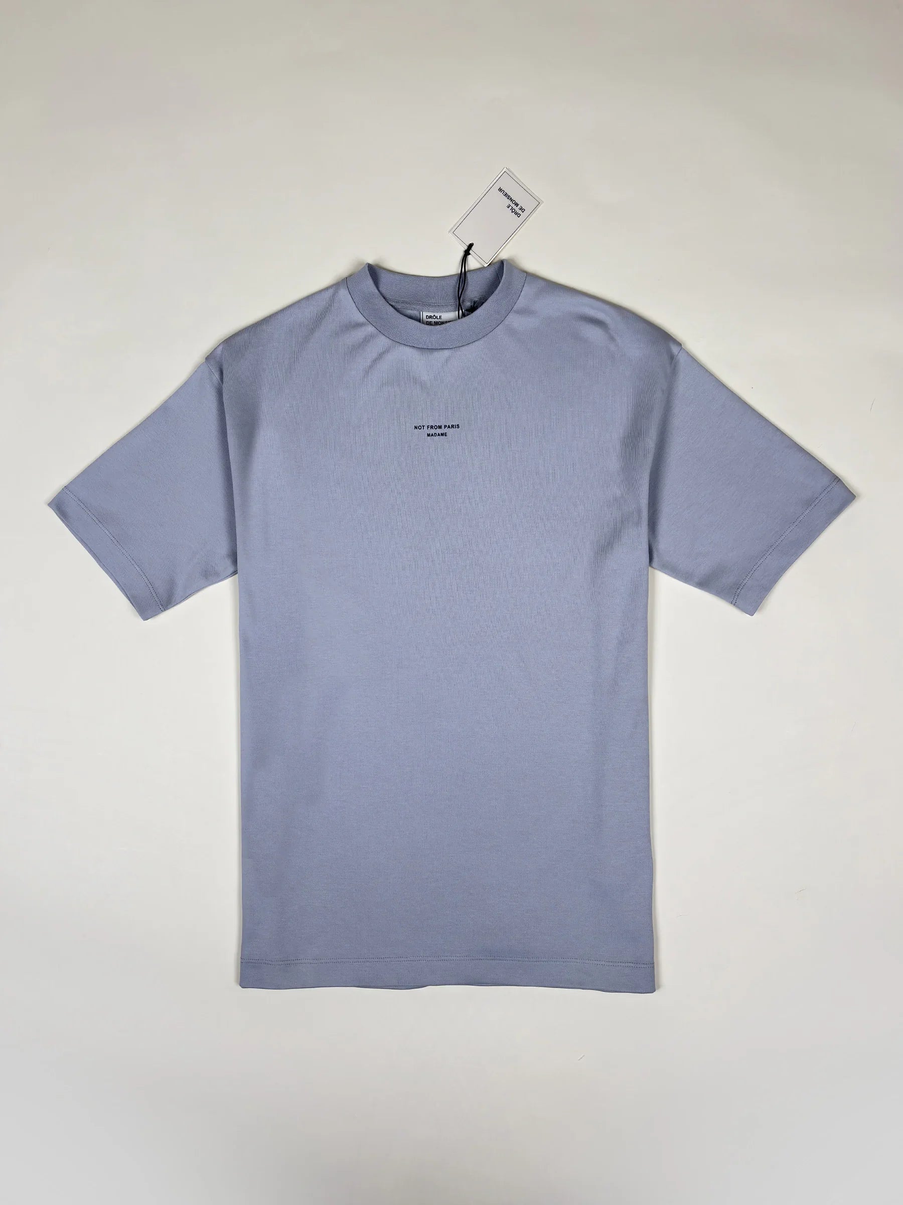 T-shirt Drôle De Monsieur Gris Taille XS - Vue Principale