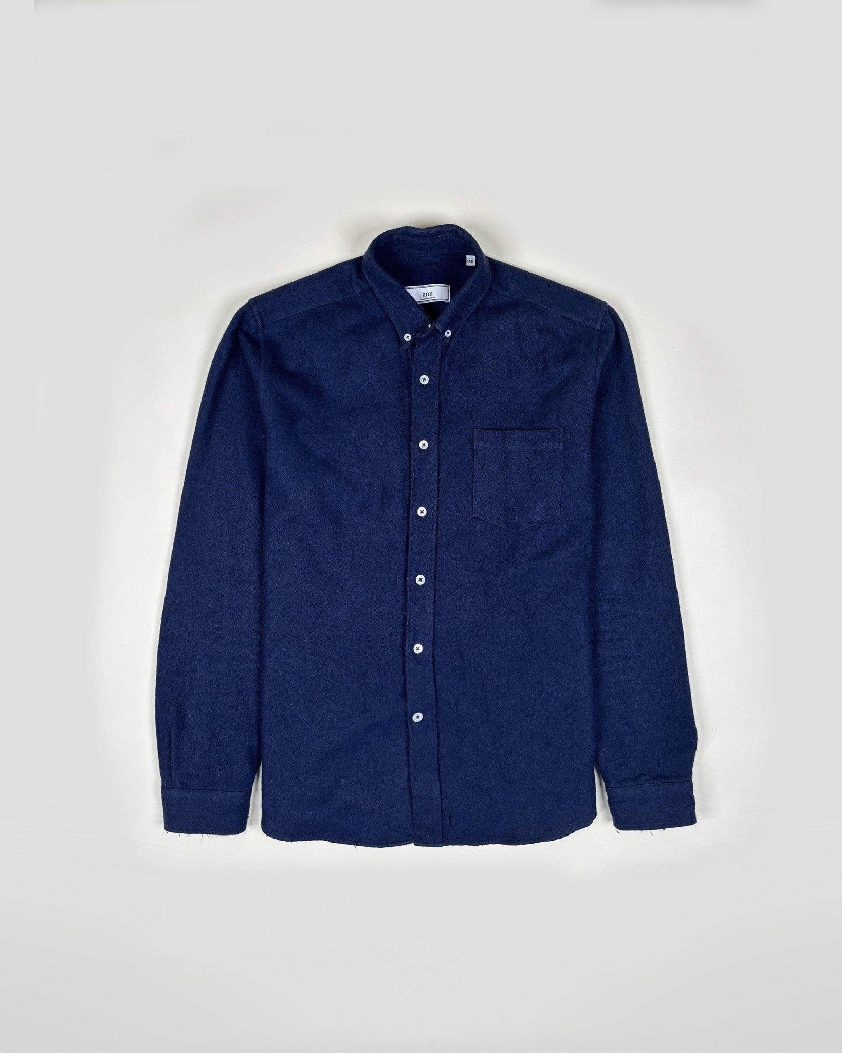 SURCHEMISE BOUTONNéE - BLEU - Taille M - AMI PARIS