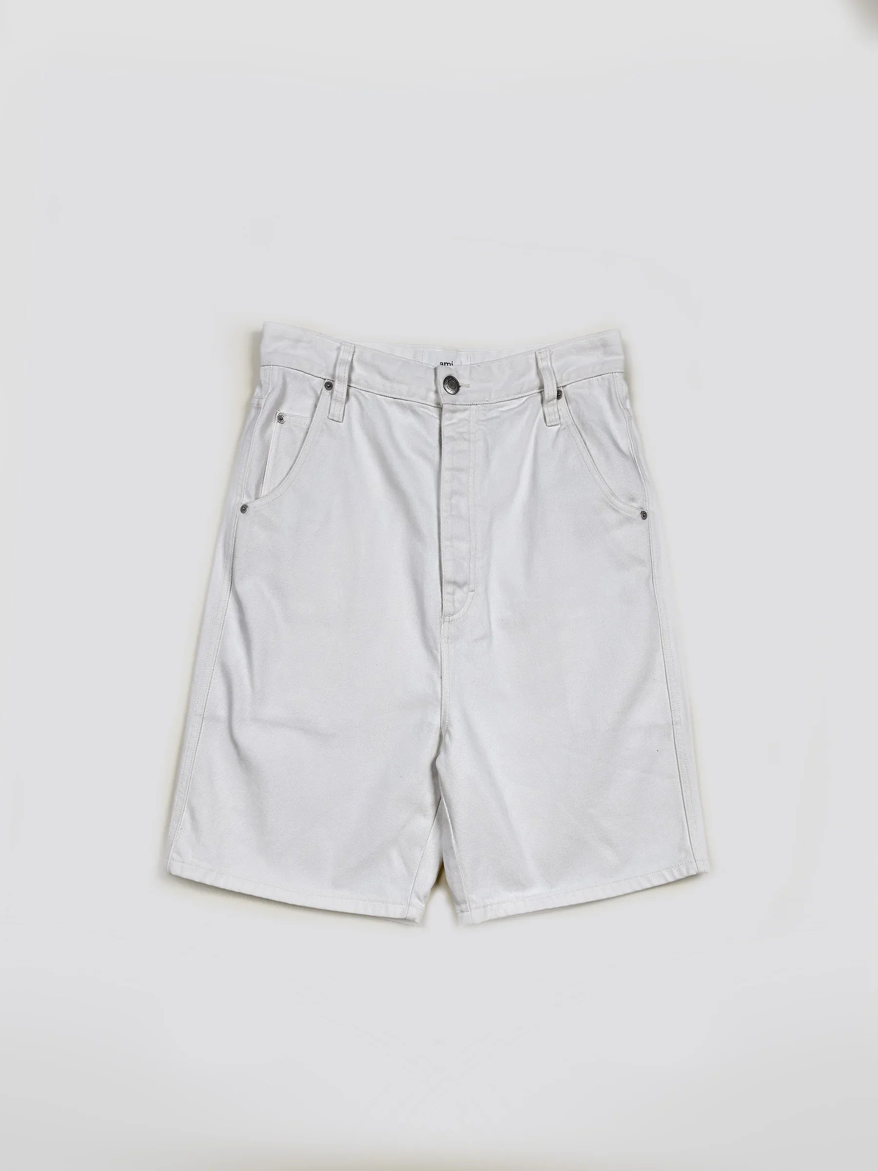 Short Ami Paris Blanc Taille 32 - Vue Principale