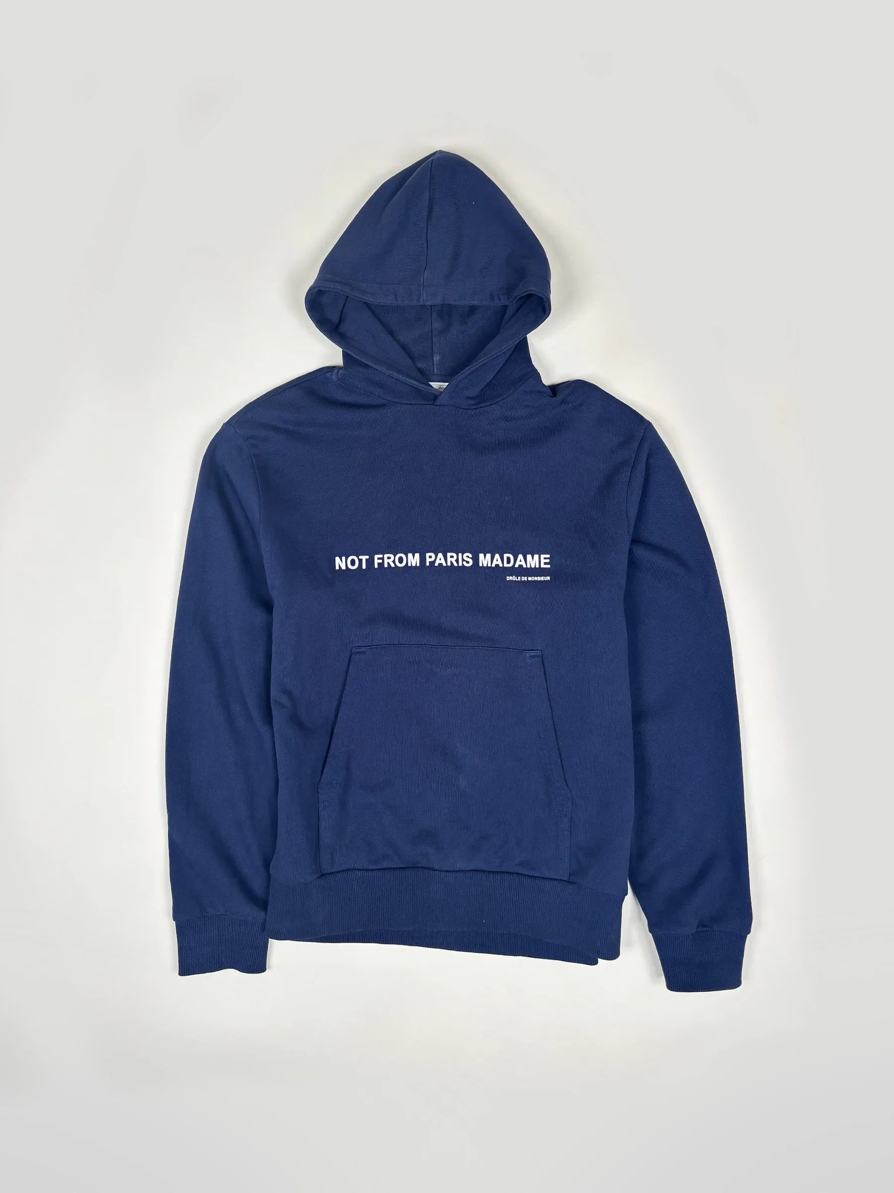 Hoodie Drôle De Monsieur Bleu Taille S - Vue Principale