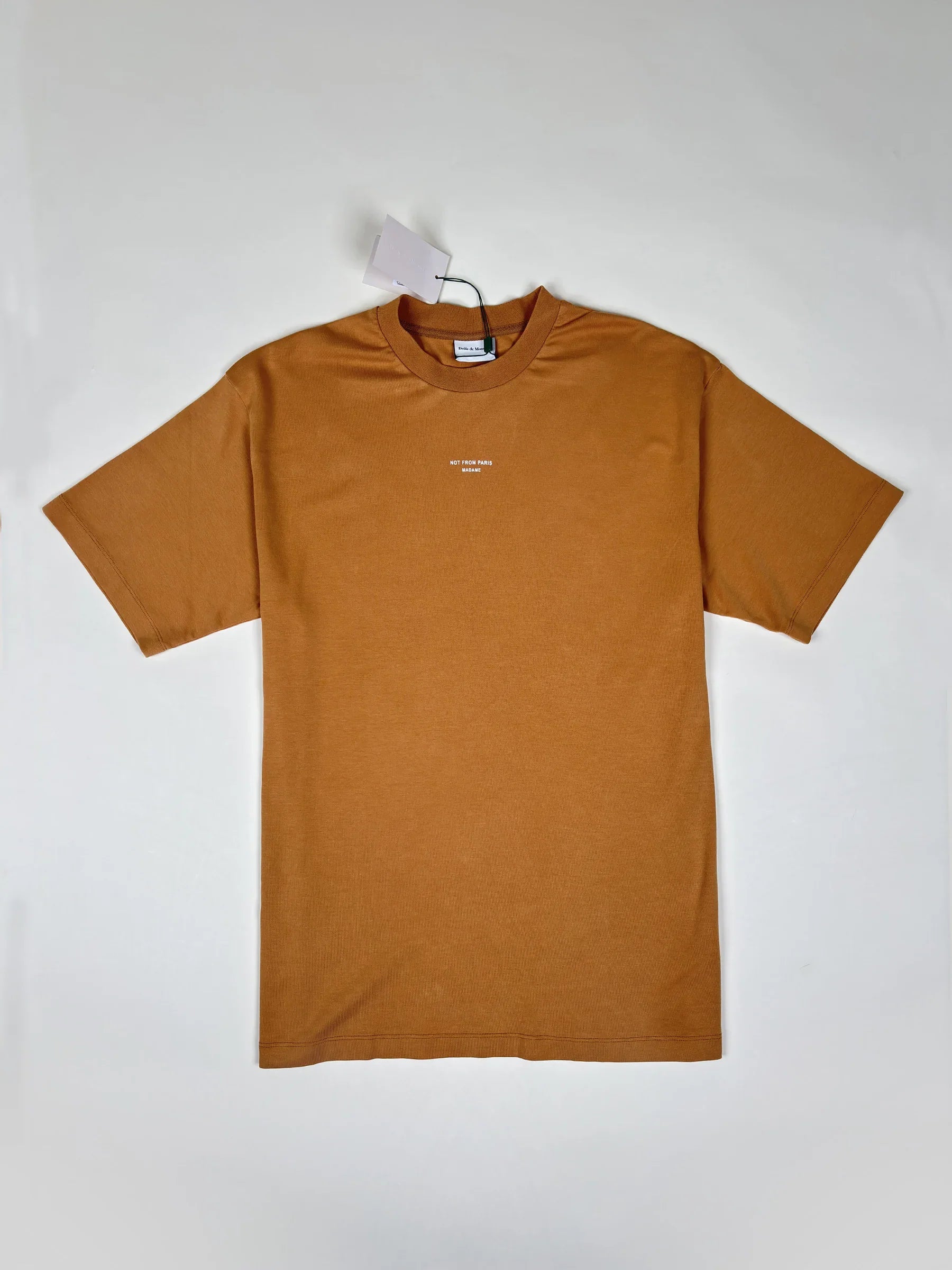 T-shirt Drôle De Monsieur Marron Taille XL - Vue Principale