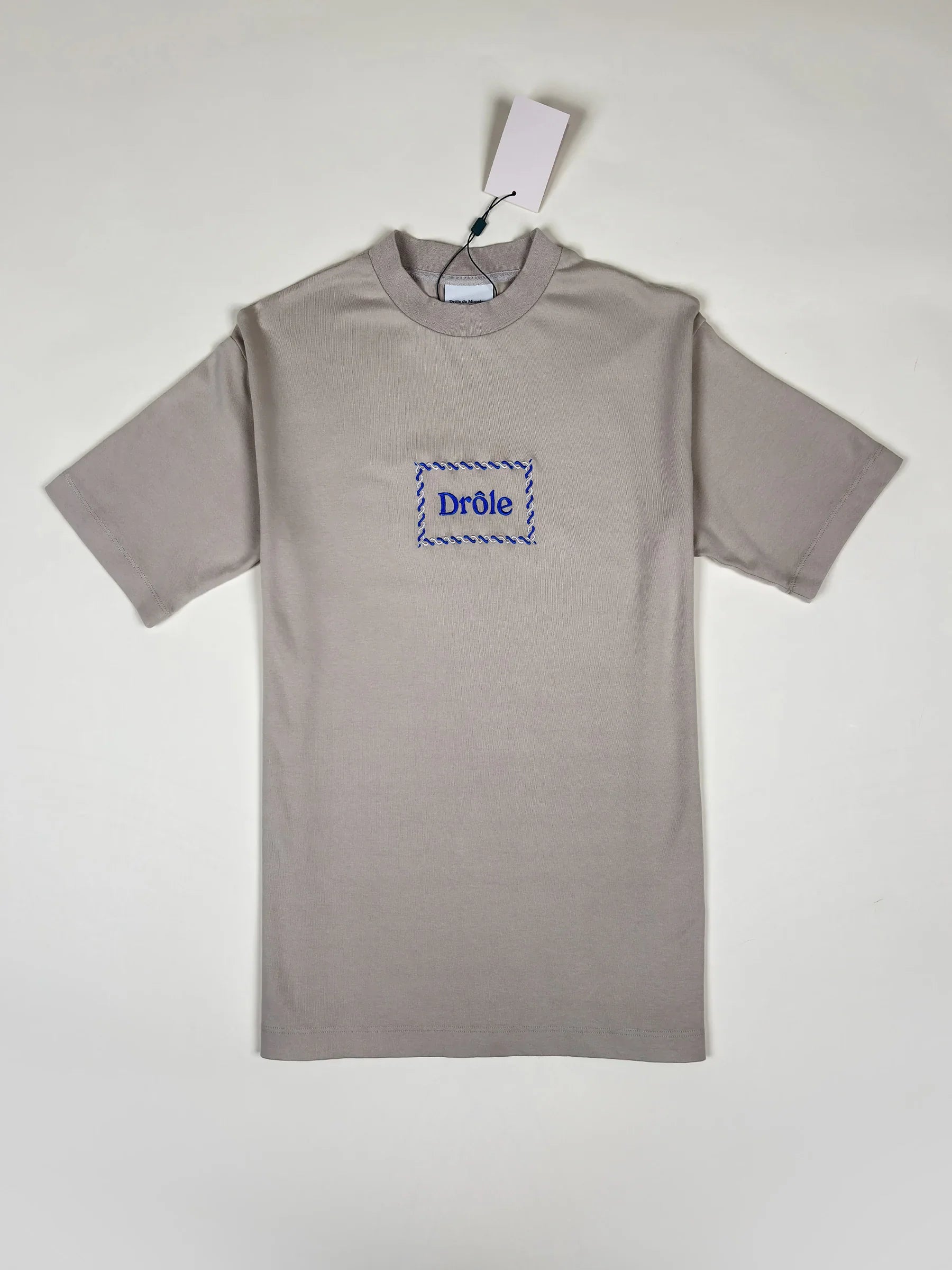 T-shirt Drôle De Monsieur Beige Taille XS - Vue Principale