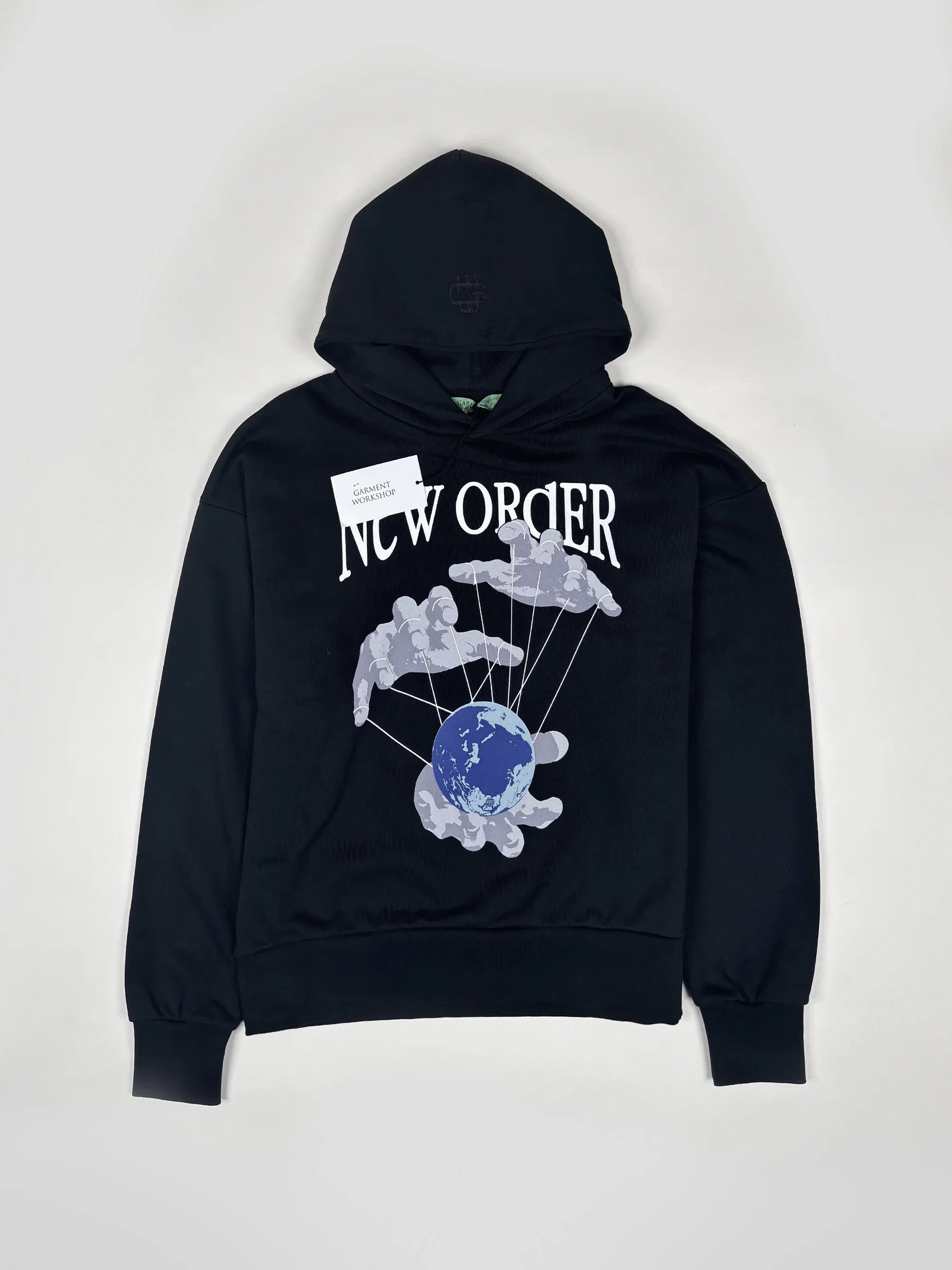 Hoodie Garment Workshop Noir Taille L - Vue Principale