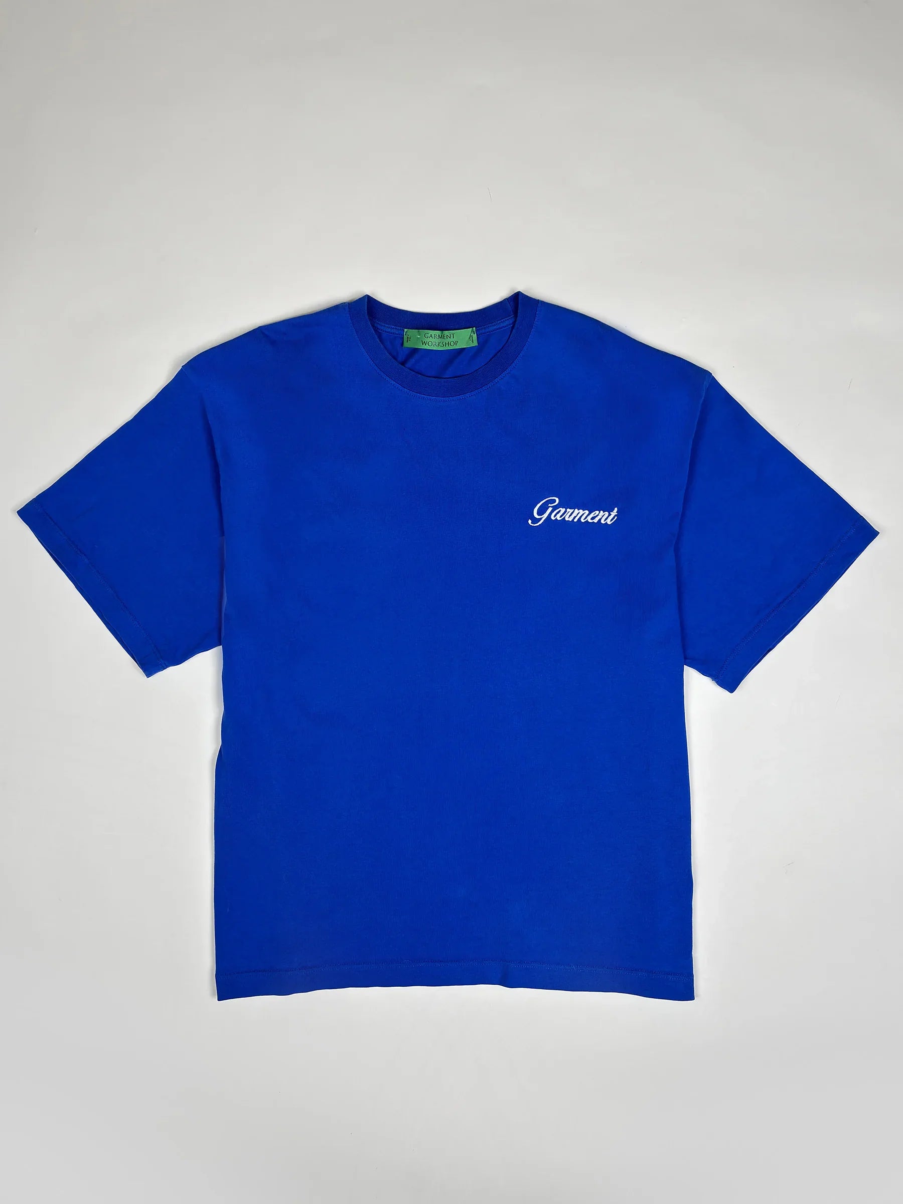 T-shirt Garment Workshop Bleu Taille L - Vue Secondaire