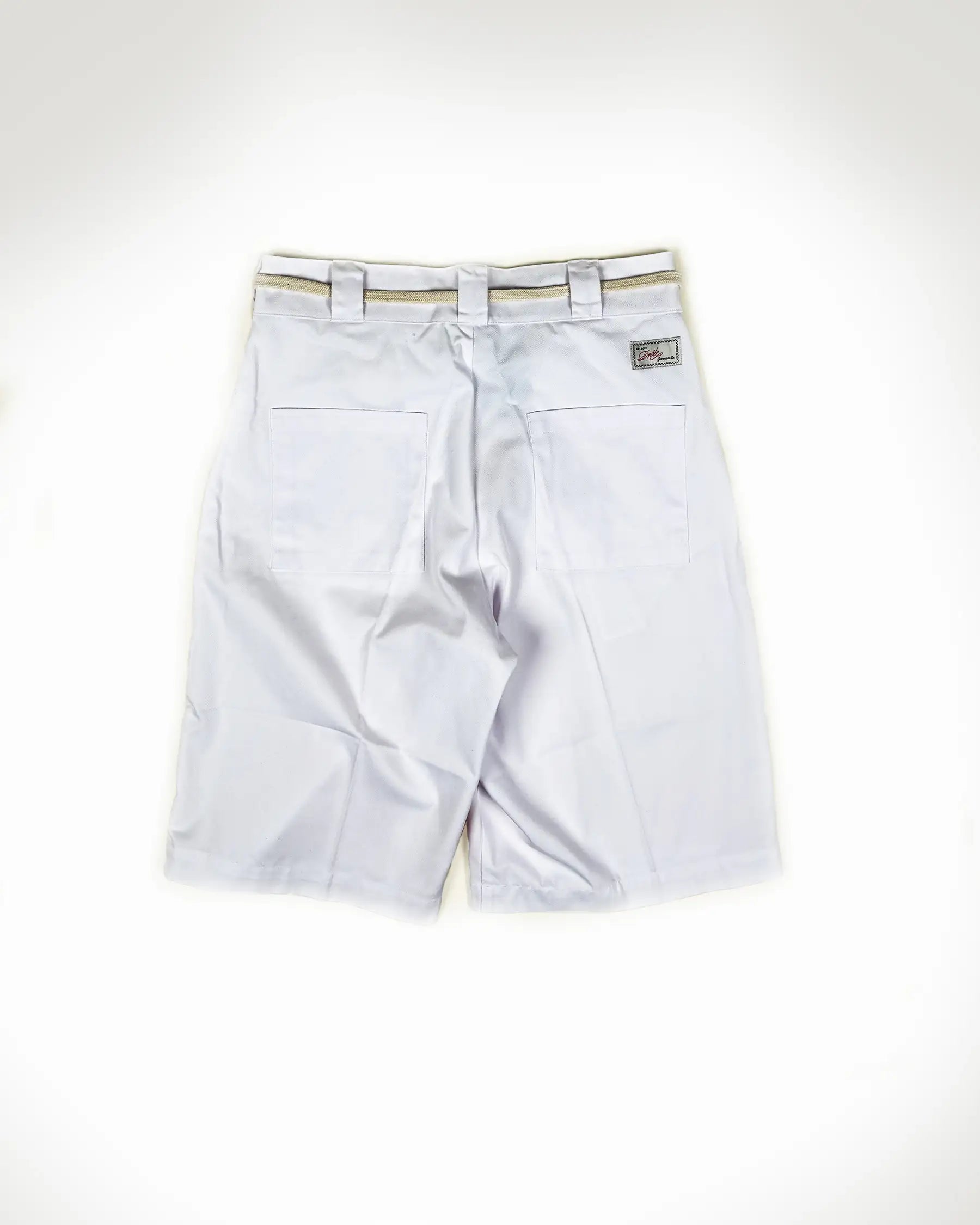 Short Drôle de Monsieur Blanc en Coton - Taille XL