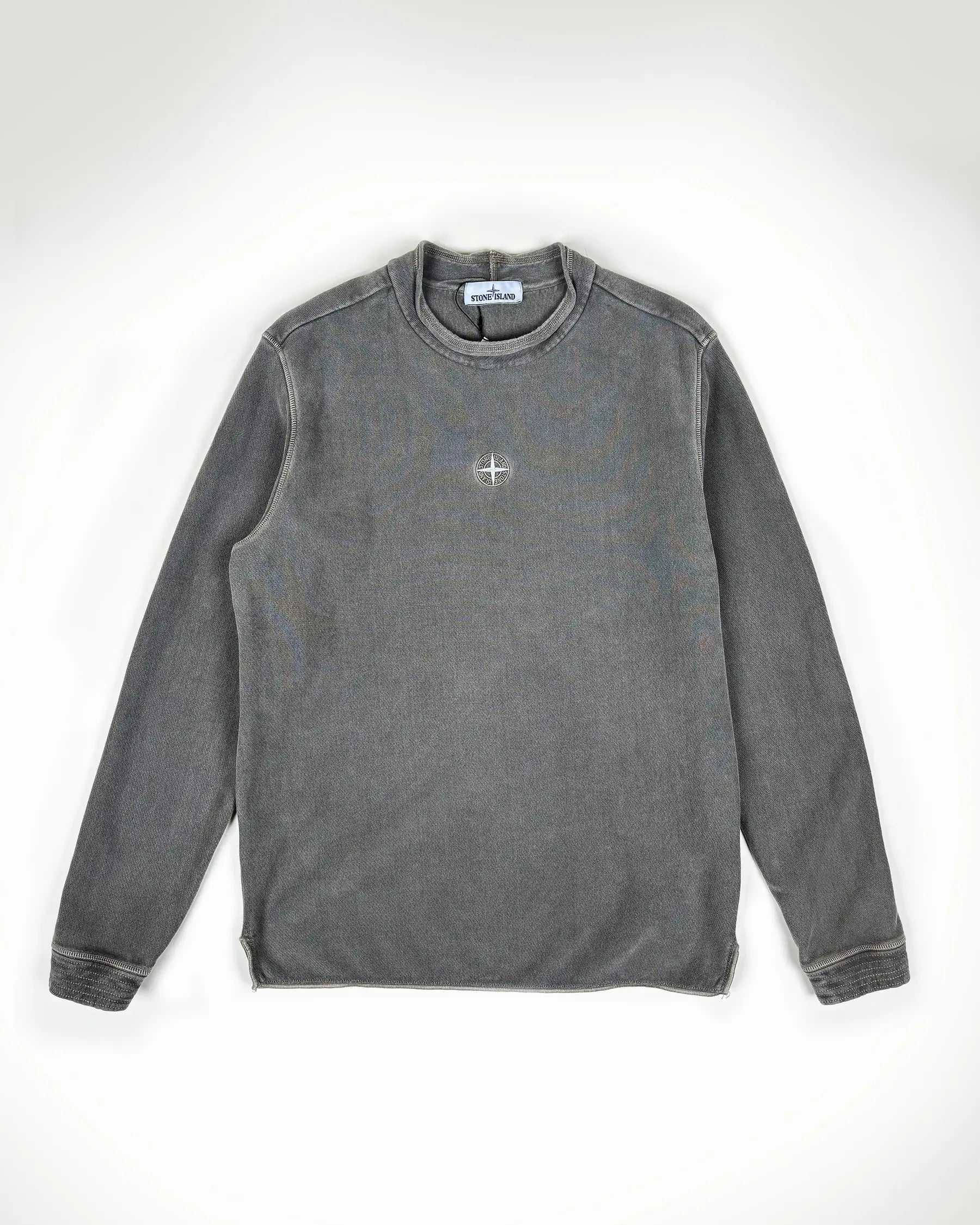 Sweat Stone Island Vert Kaki Laver en machine à 30°C sur l’envers. Ne pas utiliser d’eau de javel. Repassage doux si nécessaire. Ne pas sécher en machine. - Vue Principale
