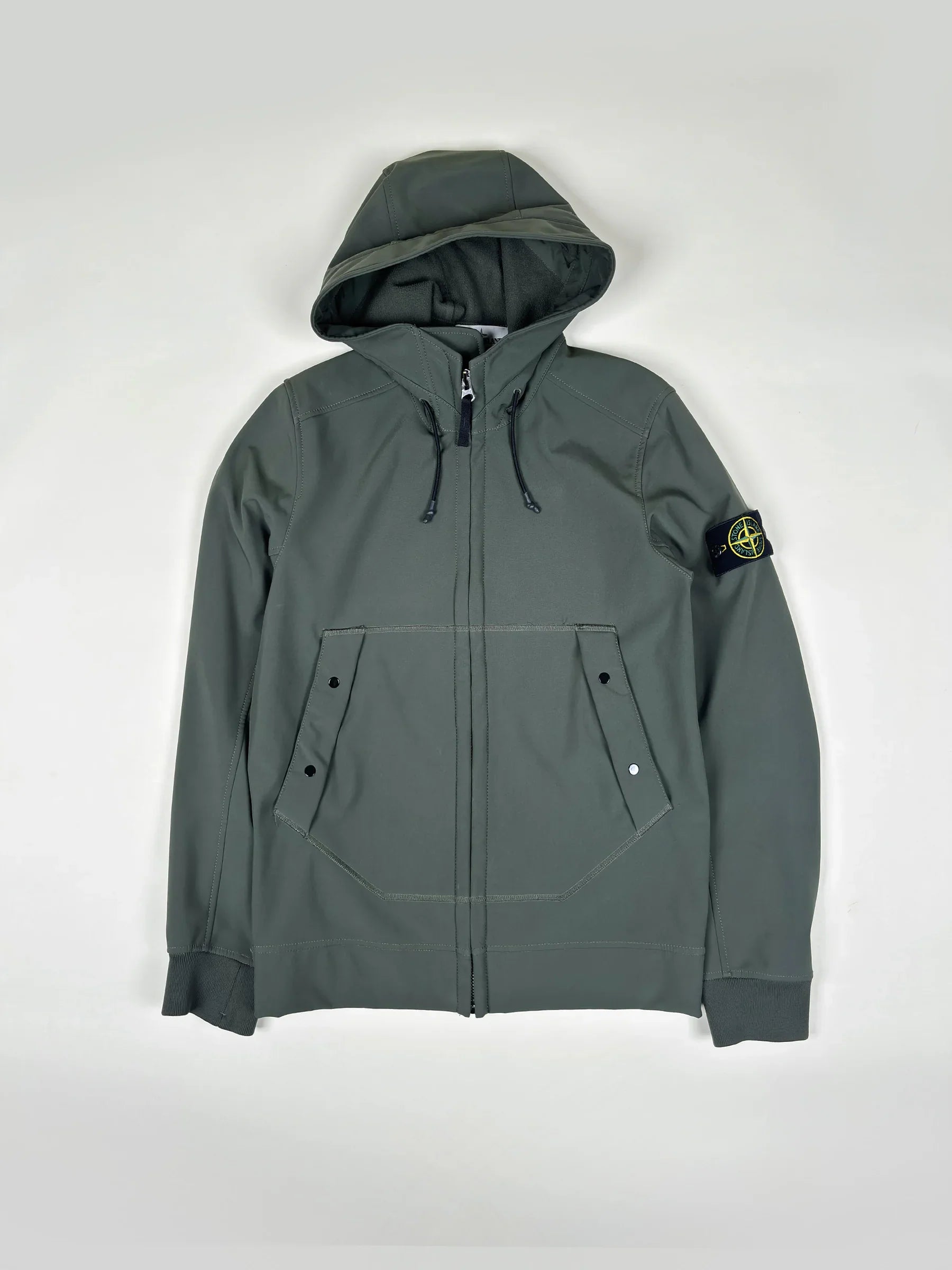 Veste Stone Island Kaki Taille S - Vue Principale