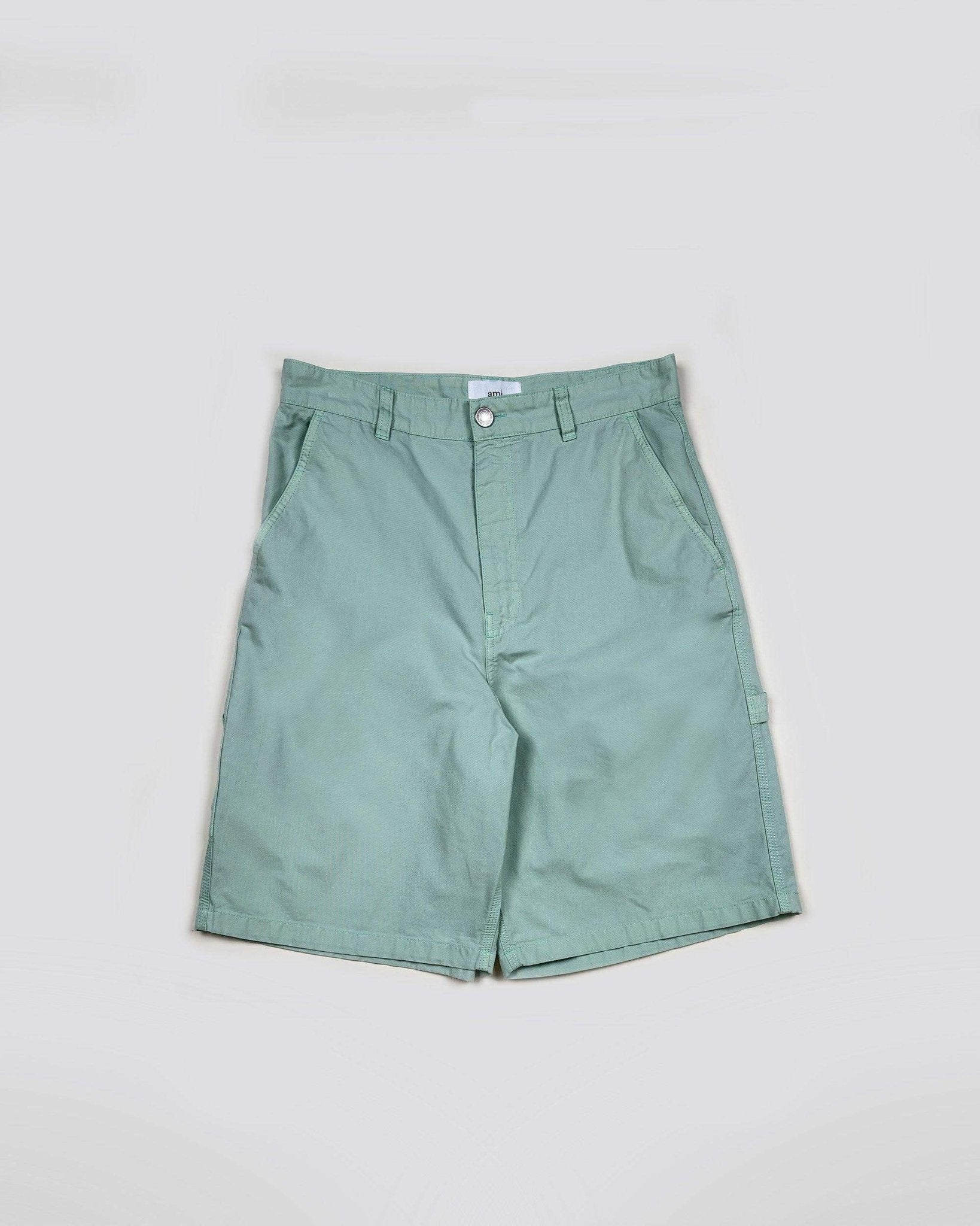 BERMUDA WORKER - AQUA - Taille M - AMI PARIS