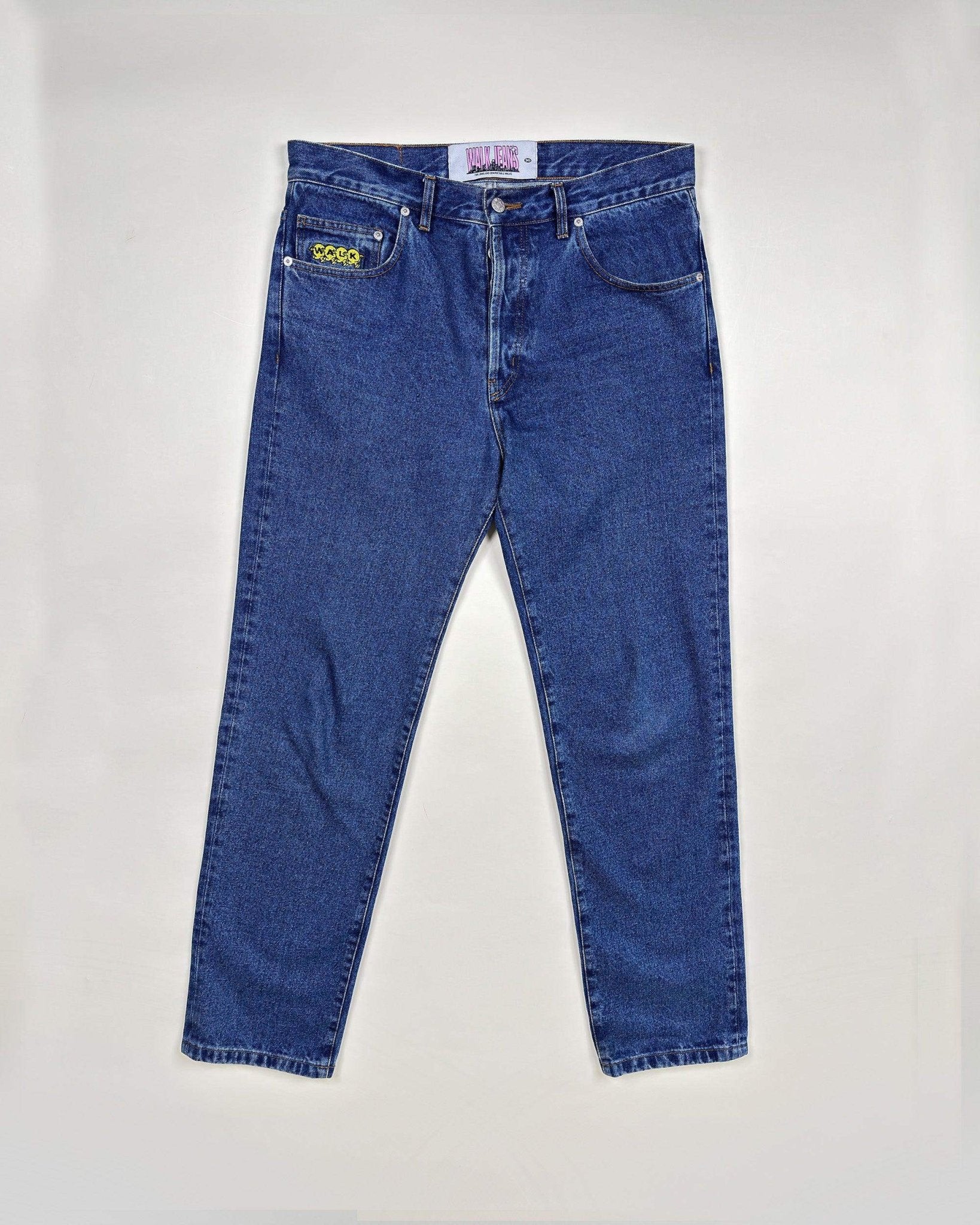 JEAN COUPE DROITE "WALKANCE" - BLEU - Taille S - WALK IN PARIS