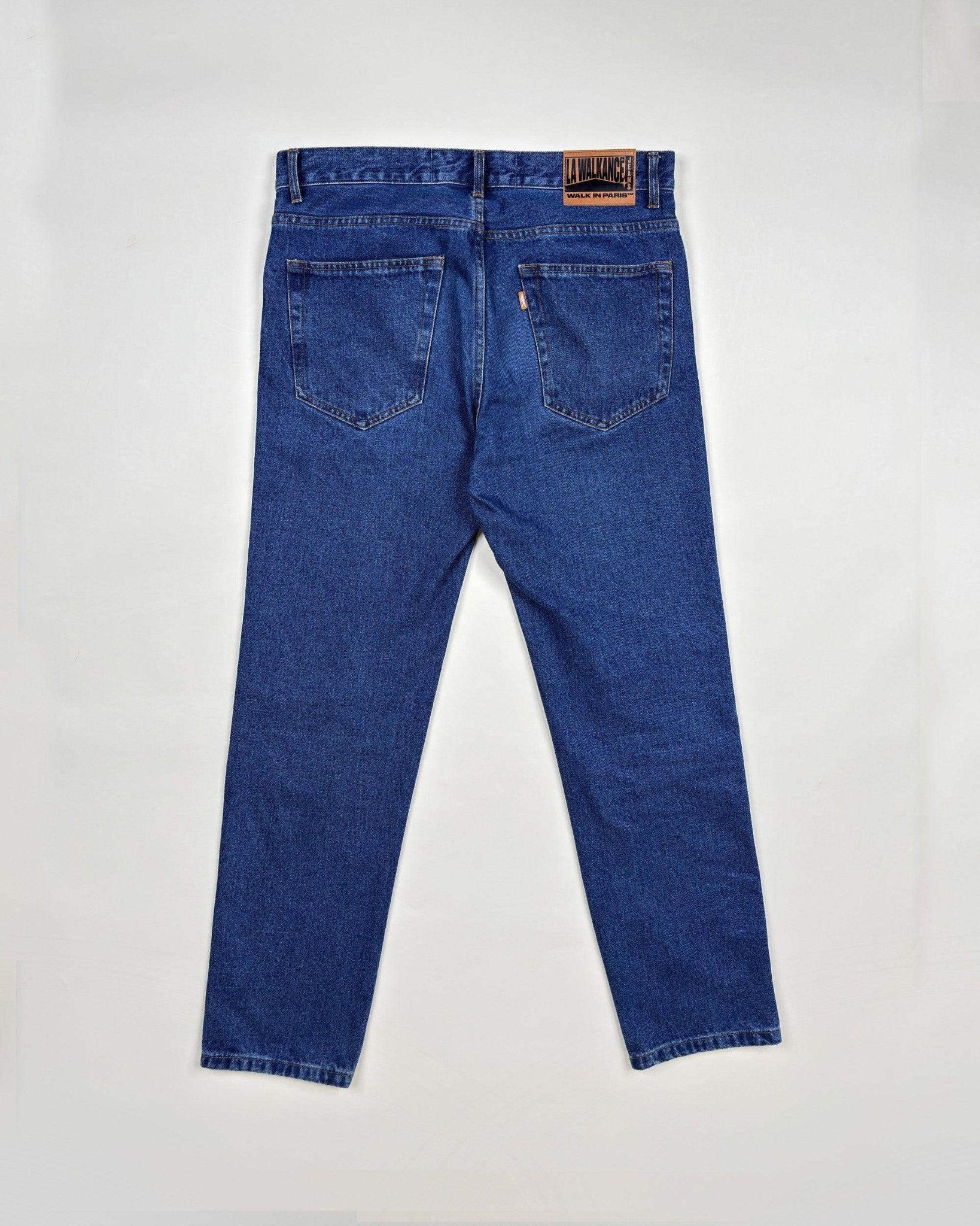 JEAN COUPE DROITE "WALKANCE" - BLEU - Taille S - WALK IN PARIS