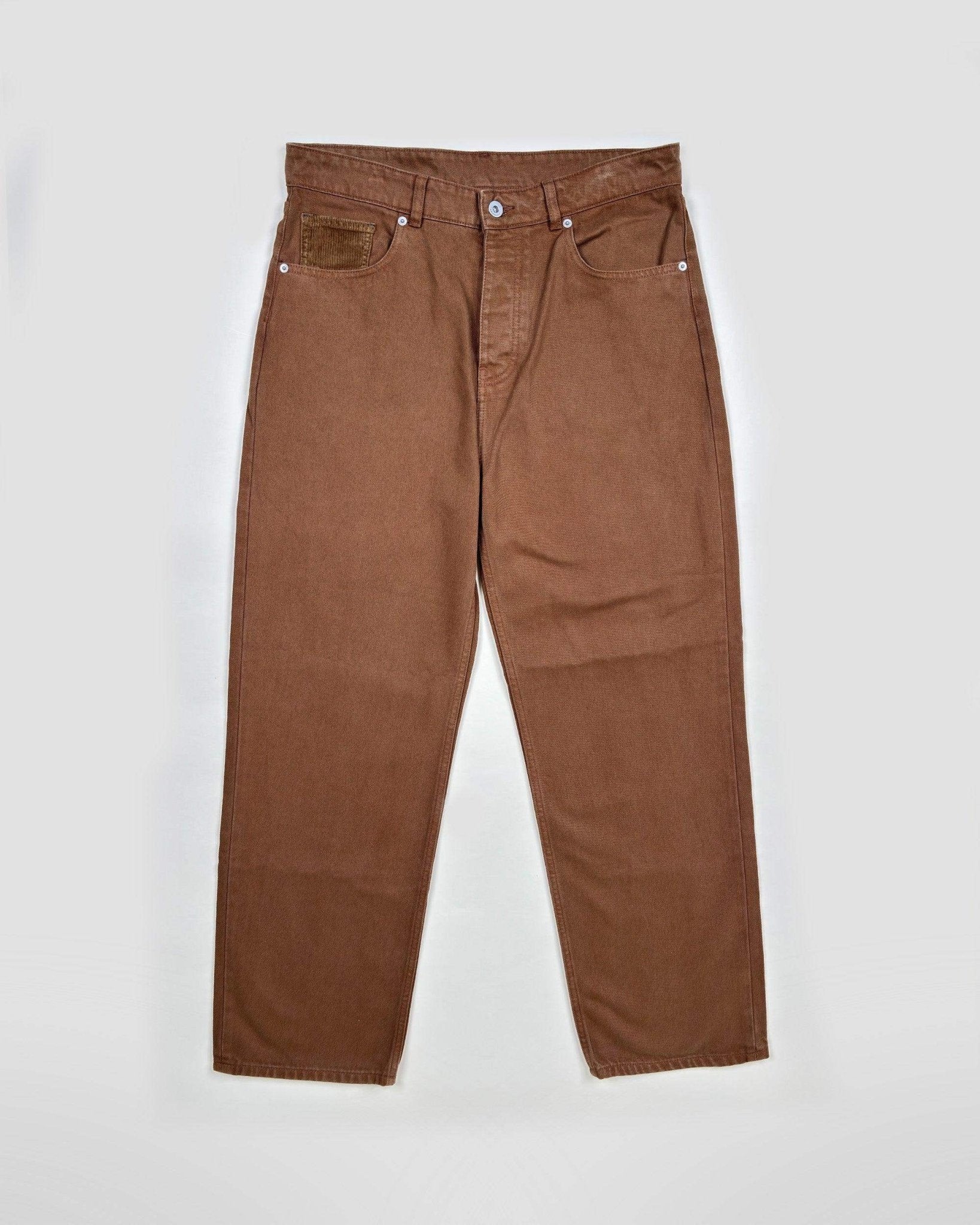 LE JEAN MARRON - MARRON - Taille M - DRÔLE DE MONSIEUR
