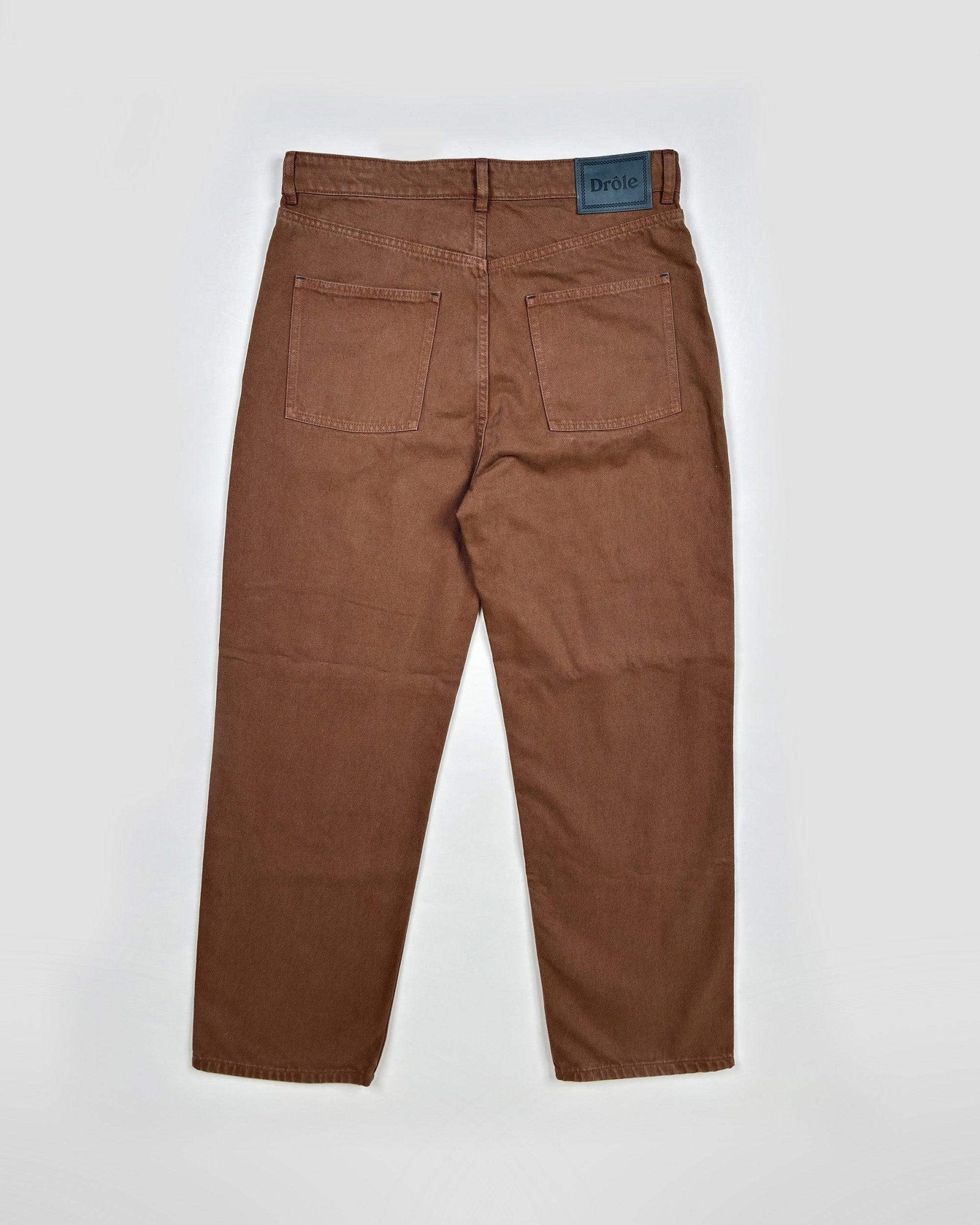 LE JEAN MARRON - MARRON - Taille M - DRÔLE DE MONSIEUR