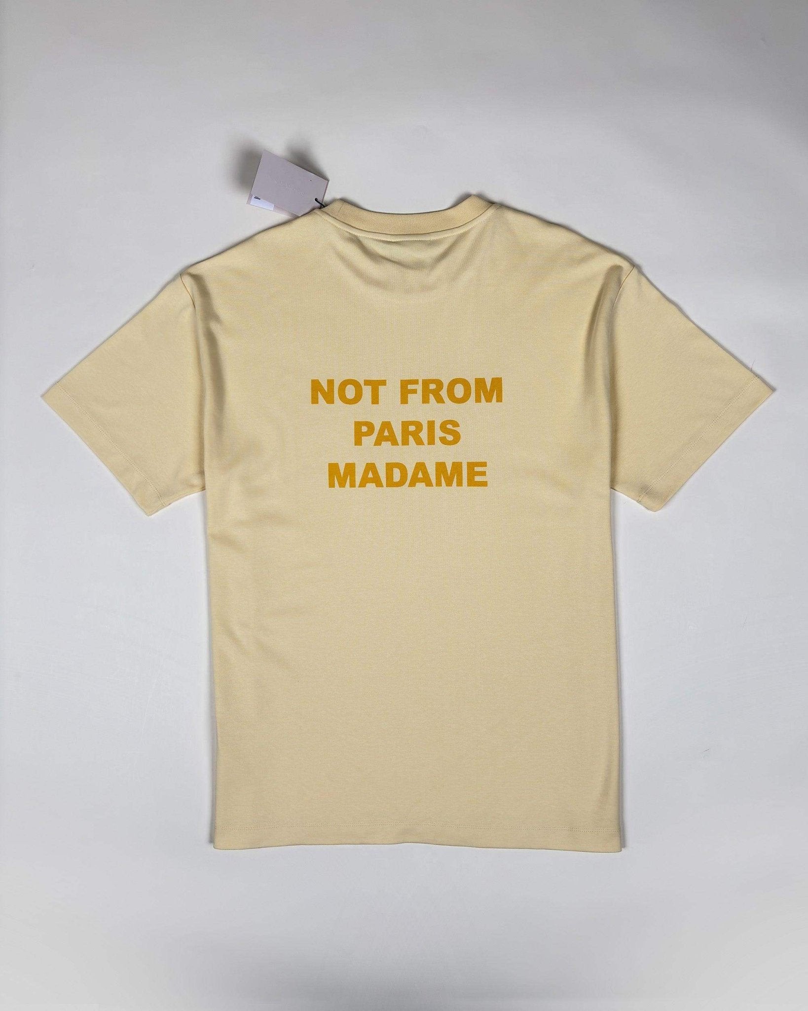 LE TEE SLOGAN - BEIGE - Taille XL - DRÔLE DE MONSIEUR