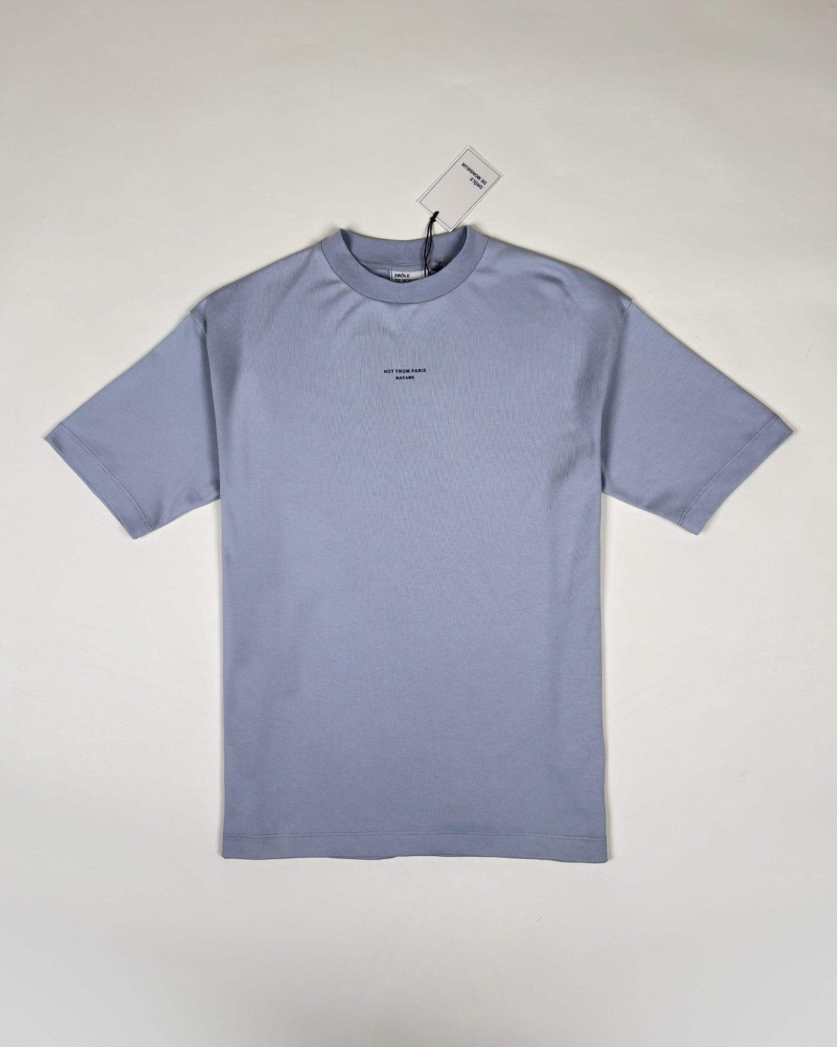 LE TEE SLOGAN CLASSIQUE - GRIS - Taille XS - DRÔLE DE MONSIEUR