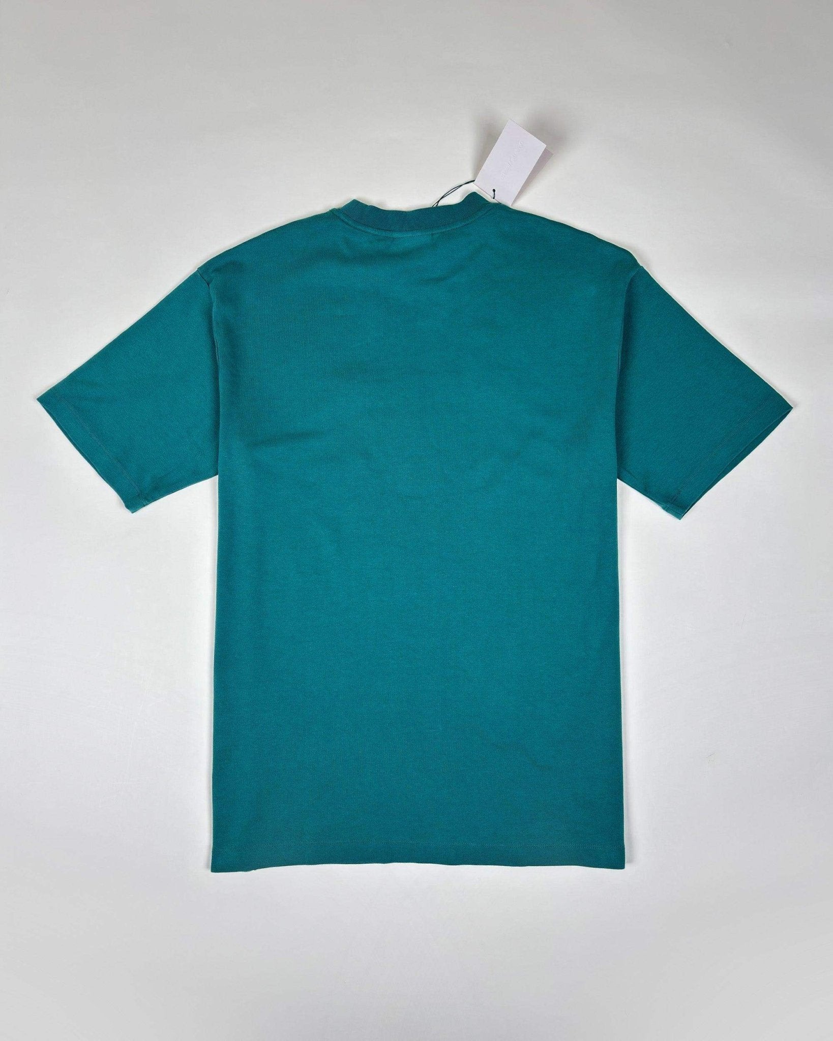 LE TEE SLOGAN TARTAN - VERT - Taille L - DRÔLE DE MONSIEUR