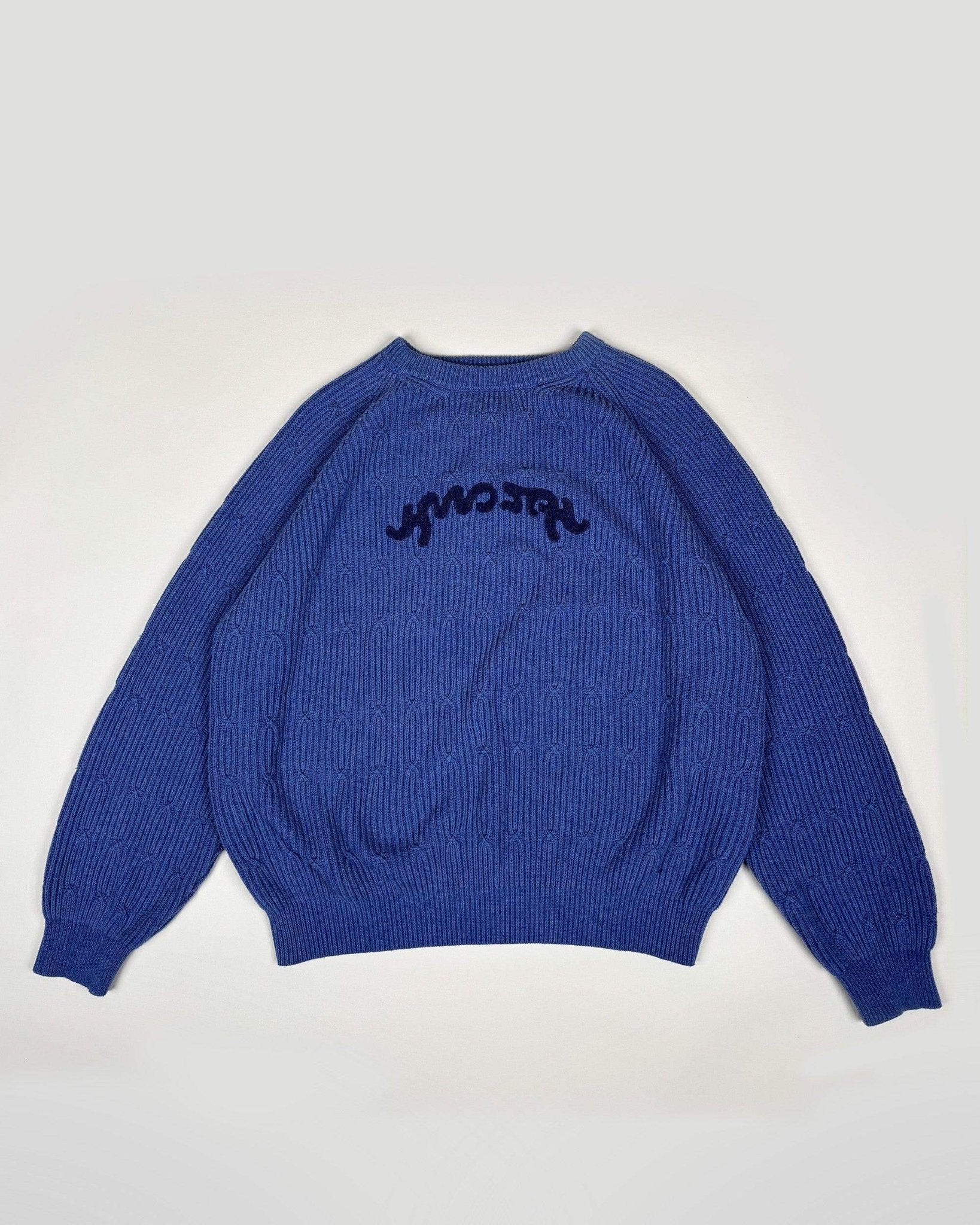 PULL APACHE - BLEU GRIS - Taille L - AMOSES