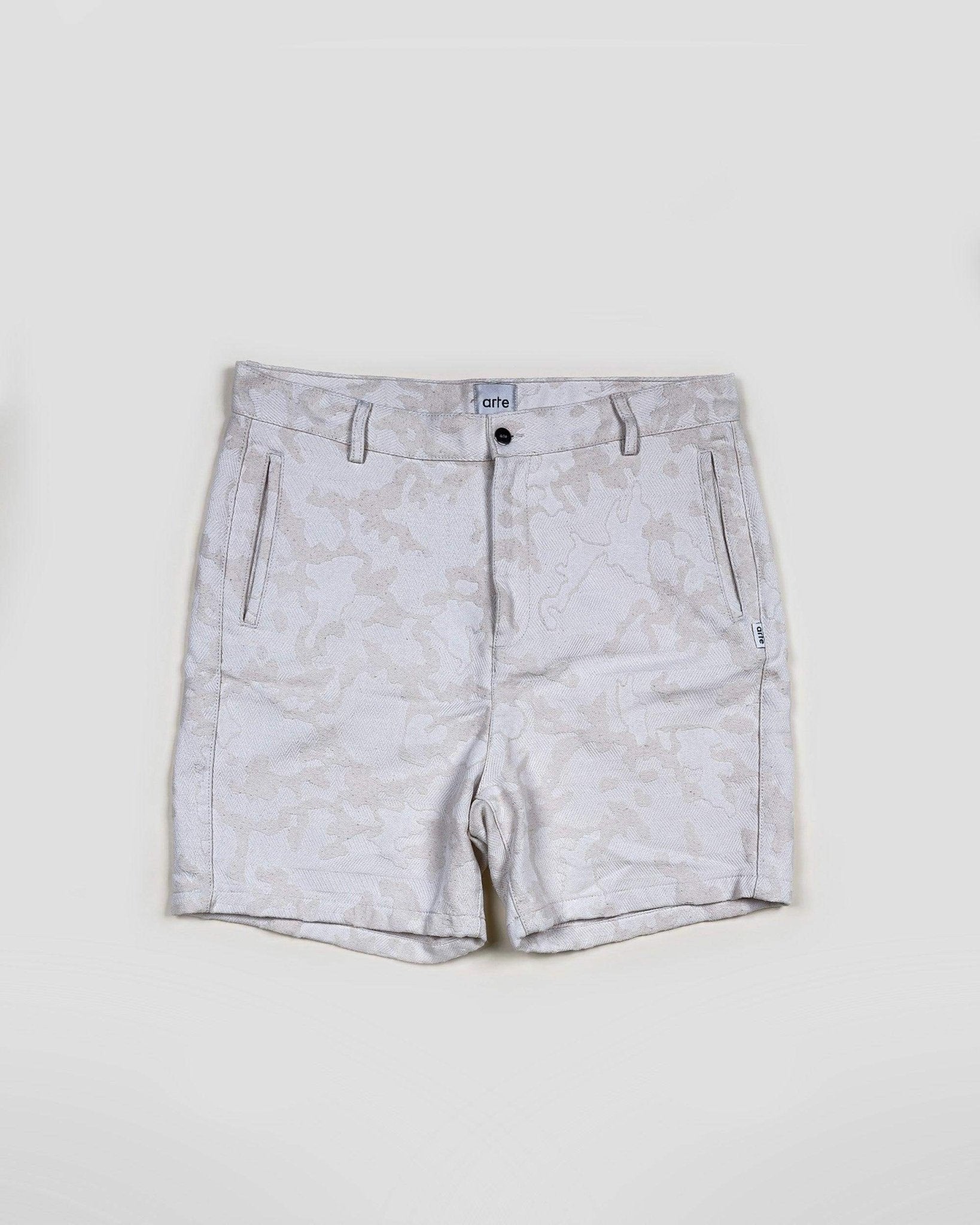 SHORT à MOTIF 3D - BLANC - Taille L - ARTE ANTWERP