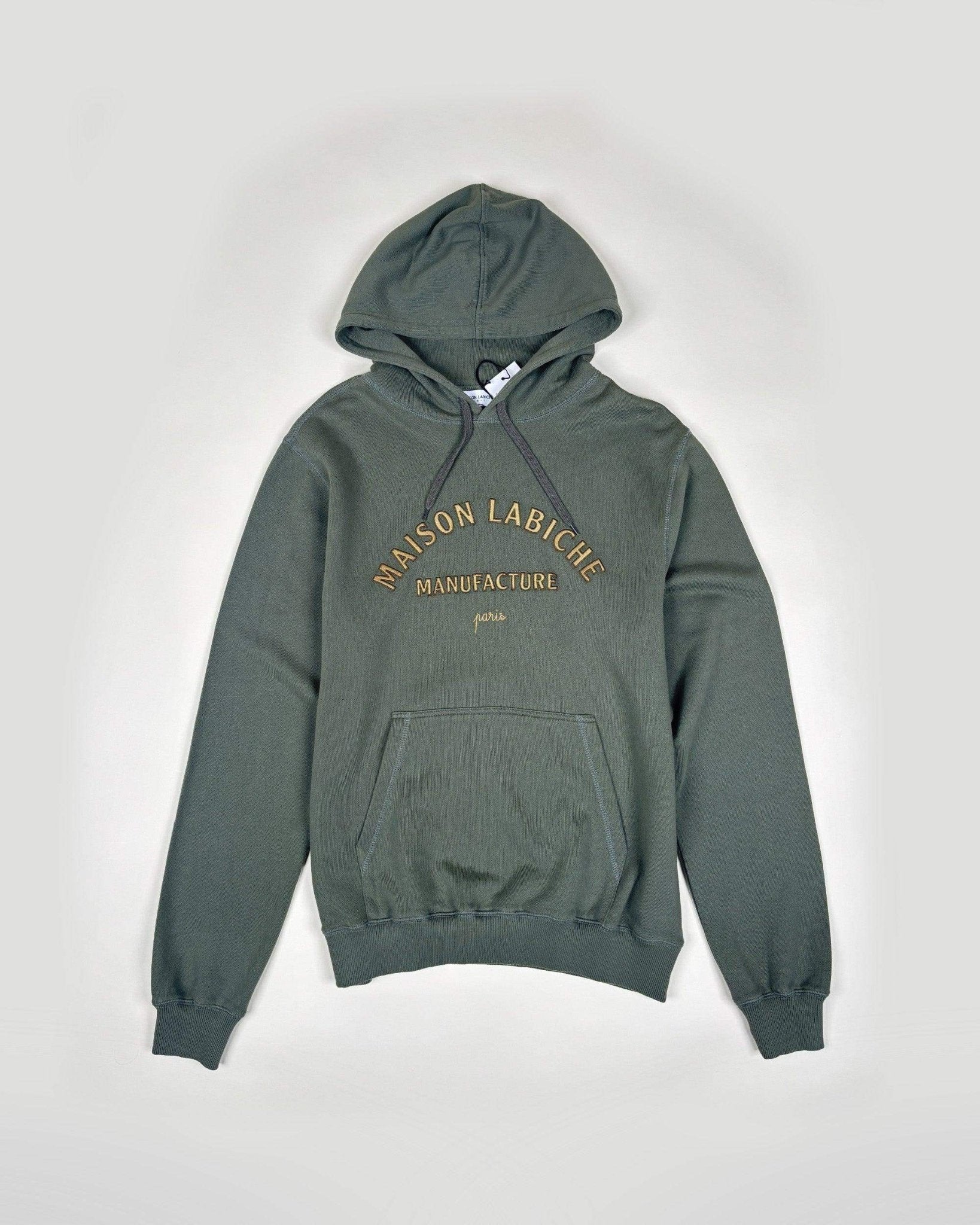SWEAT à CAPUCHE FLEECE - KAKI - Taille S, M, L - MAISON LABICHE