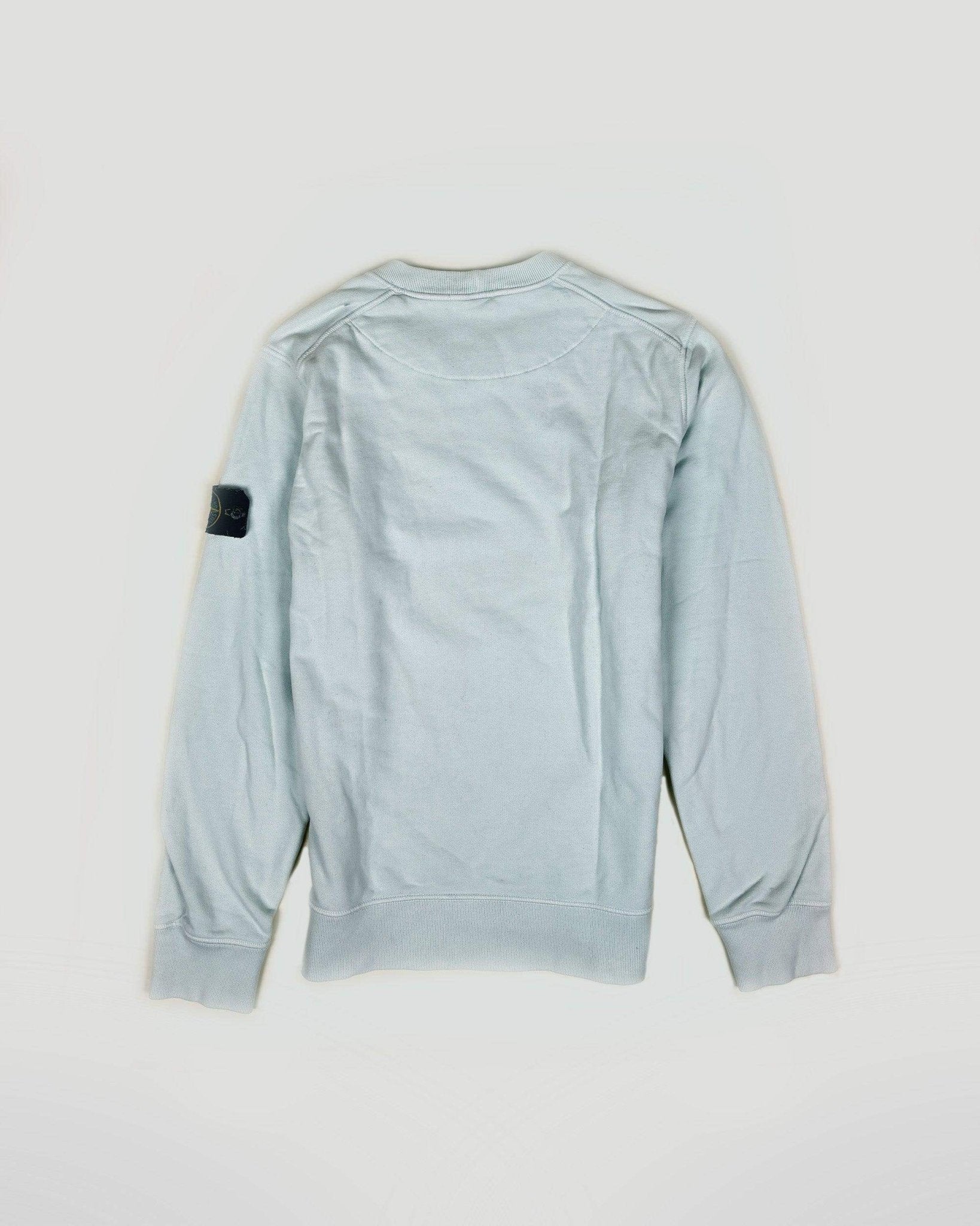 STONE ISLAND - SWEATSHIRT AVEC PATCH - TURQUOISE - Taille S