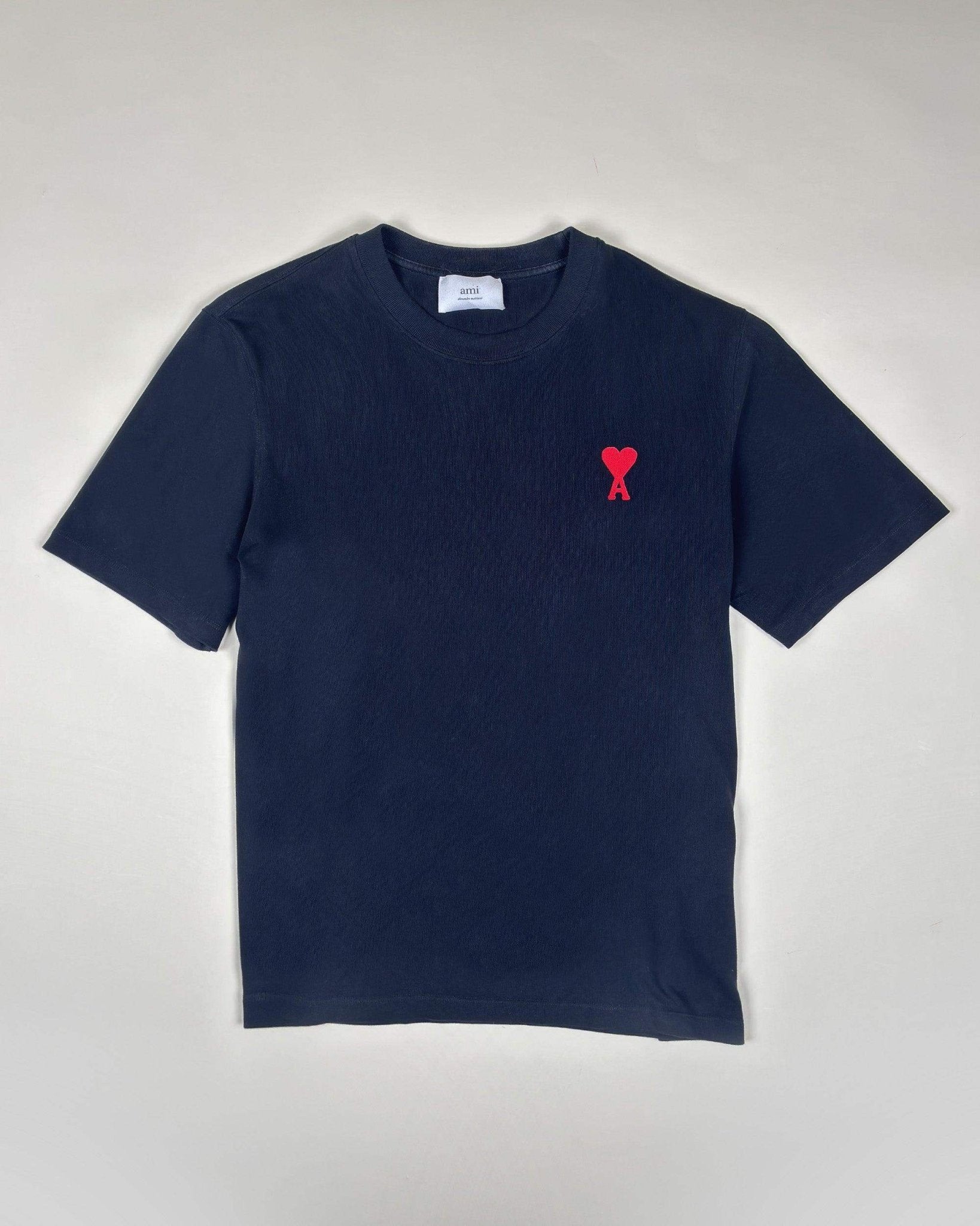 TEE - SHIRT AMI DE COEUR - NOIR - Taille M - AMI PARIS