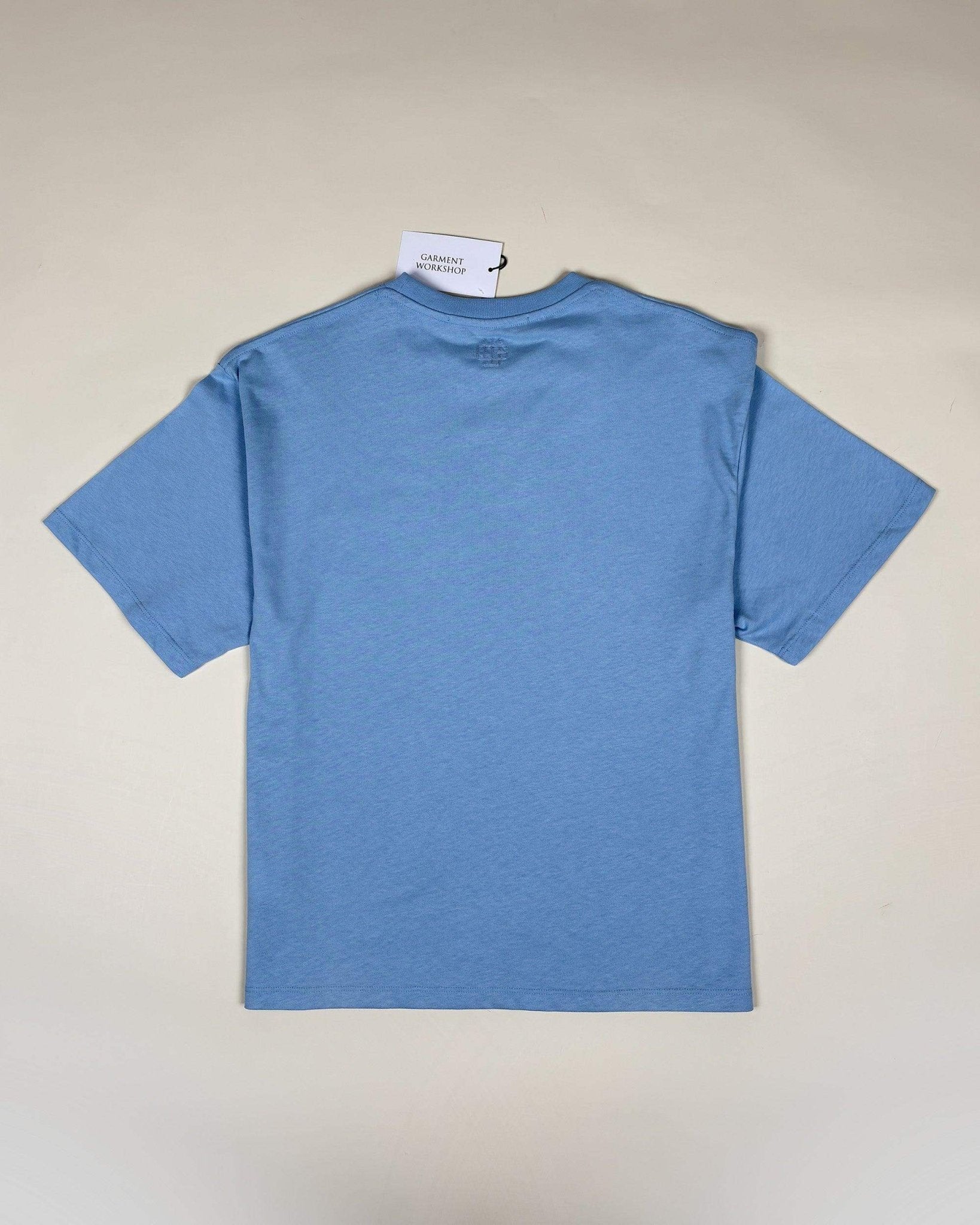 TEE - SHIRT BOXY - BLEU - Taille M - GARMENT WORKSHOP