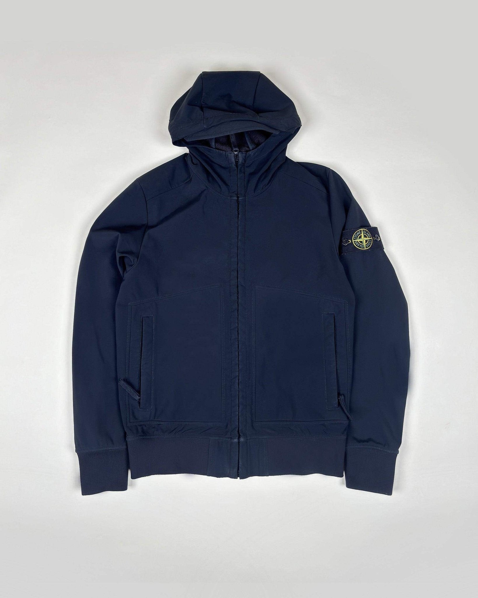 STONE ISLAND - VESTE à CAPUCHE SOFT SHELL R - NOIR - Taille S